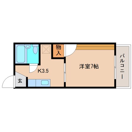 桜橋駅 徒歩15分 2階の物件間取画像